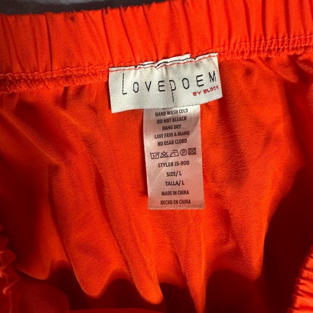 Women's Strapless Orange Drawstring Jumper - Picture 5 of 12